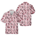 Cute Piglets Wearing Sunglasses Hawaiian Golf Polo, Golf Tops For Men, Funny Golf Shirt, Golfing Apparel
