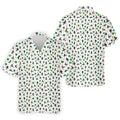 Funny Stick Figure Naughty Position Shamrock St Patrick's Day Golf Shirt, Performance Golf Shirt, Polo Shirts For Men