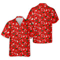Funny Christmas Golf Tops For Men, Funny Dirty Red Golf Shirt, Christmas Golf Shirt, Golfing Apparel