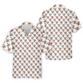 Longhorn Watercolor Pattern Golf Polo Shirt, Golf Apparel For Men, Hawaiian Golf Shirt