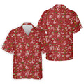 Funny Ho Ho Ho Naughty Tits Christmas Golf Shirt, Men's Funny Golf Shirts, Christmas Golf Gift