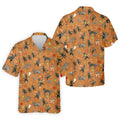 Vintage Black Cat Halloween Pattern Polo Shirt, Mens Golf Polo, Golf Apparel For Men