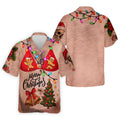 Merry Gingerbread Bra Christmas Golf Shirt, Mens Golf Shirts, Polo Shirts For Men