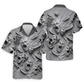 Screaming Faces Disc Golf Polo Shirt, Disc Golf Shirts For Men, Disc Golf Apparel