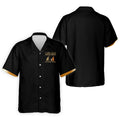 I Like Golf And Bourbon Black Golf Shirt, Golf And Whiskey Golf Shirts For Men, Men's Funny Golf Shirts