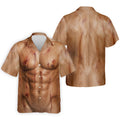 Scary Muscle Body Halloween Golf Shirt, Golf Polo Shirts For Men, Printed Golf Shirts