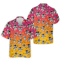 Space Astronaut Hawaiian Golf Shirt, Men's Golf Shirt, Polo Shirts For Men
