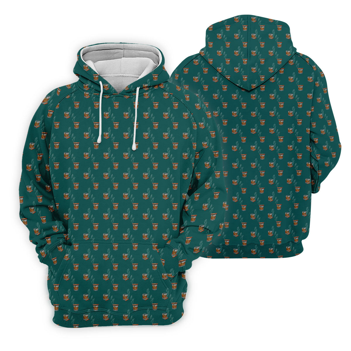 Smoke Whiskey Green Golf Shirt, Golf Whiskey Polo Shirts For Men, Golf Shirts For Men