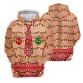 Merry Christmas Quote Tie Christmas Golf Shirt, Mens Golf Shirts, Polo Shirts For Men