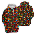 Colorful Christmas Light Plaid Women's Golf Tops, Christmas Golf Shirt, Golf Gift For Ladies