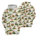 Santa Claus Golf Christmas Pattern Polo Shirt, Womens Golf Polo, Christmas Golf Shirt