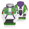 Sci Fi Space Ranger Costume Hawaiian Golf Shirt, Mens Golf Polo, Printed Golf Shirts