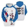 Fore Right Funny Skeleton Golf And Beer Red White Men's Funny Golf Shirts, Polo Shirts For Men
