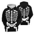 Halloween Skeleton Costume Golf Shirt, Women's Golf Polo, Hawaiian Golf Shirt
