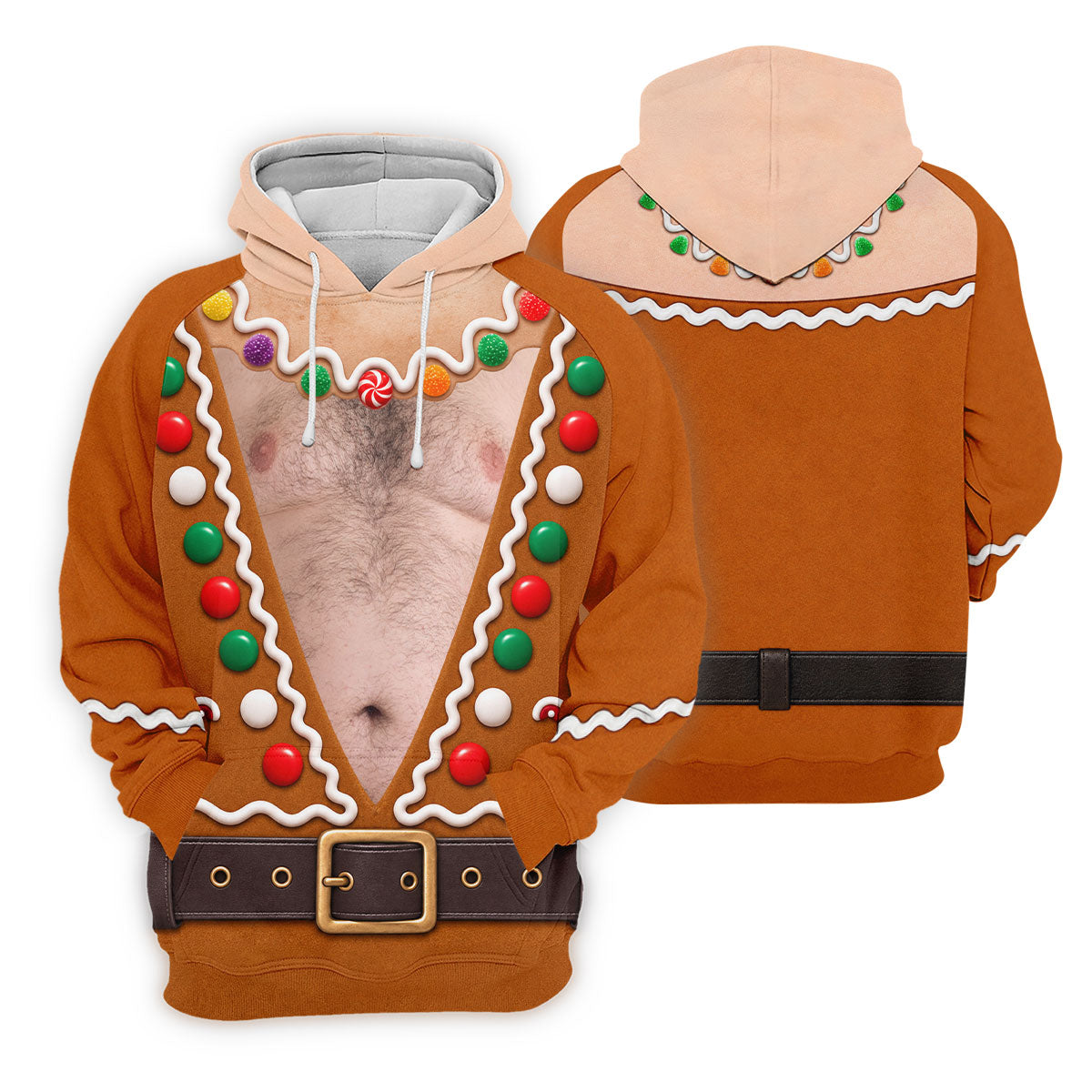 Funny Gingerbread Costume Christmas Golf Shirt, Ladies Golf Top, Women’s Golf Apparel