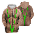 Funny Hairy Chest Green Suspender Golf Shirt, Funny Golf Shirt, Men's Golf Shirt, Polo Shirts For Men (Copy)