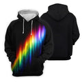 Rainbow Galaxy LGBT Support Gradient Ladies Golf Tops, Pride Month Golf Shirt For Women