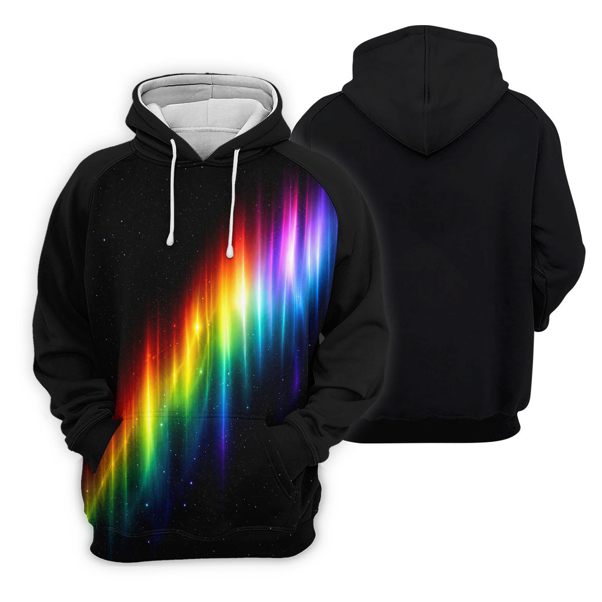 Rainbow Galaxy LGBT Support Gradient Ladies Golf Tops, Pride Month Golf Shirt For Women