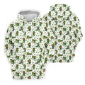 Funny Leprechaun Golf And Beer Shamrocks St Patrick's Day Golf Shirt, Golf Tops For Men, Polo For Men