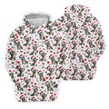 Christmas Raccoon Golfer Santa Hat Golf Polo Shirt, Ladies Golf Shirts, Golf Polo For Women