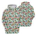 Tropical Trip Big Wave Riders Hawaiian Golf Shirt, Polo Shirts For Men, Golfing Apparel