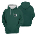 Green Best Papa By Par Embroidered Golf Polo Shirt, Golf Shirts For Men, Printed Golf Shirts