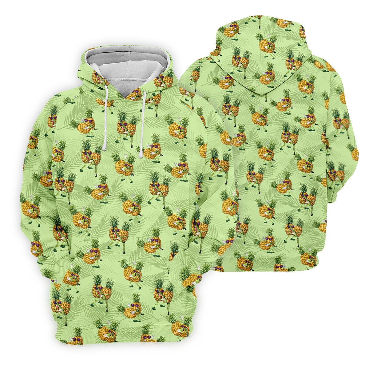 Pineapple Couple Naughty Position Fun Golf Shirts For Men, Valentines Golf Gift, Polo Shirts For Men