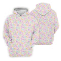 Easter Bunny Seamless Pattern Women Golf Top, Fun Women's Golf Shirts, Cute Golf Outfit, Ladies Golf Shirts