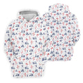 Flamingo Funny Golf Pattern Polo Shirt, Men's Golf Shirt, Golf Apparel For Men