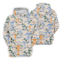 Beach Disc Golf Basket Pattern Polo Shirt, Hawaiian Golf Shirt, Golf Polo Shirts For Men