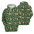 Everyone Is Irish Today Shamrock St Patrick's Day Dark Green Golf Shirt, Polo Shirts For Men, Golf Shirts For Men