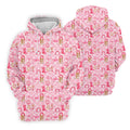 Let's Go Girl Pink Checkered Western Cowgirl Women's Golf Tops, Ladies Golf Polos, Golf Shirt For Women
