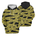 Funny Bad Driver Caution Tape Golf Polo Shirt, Golf Shirts For Women, Performance Golf Shirt