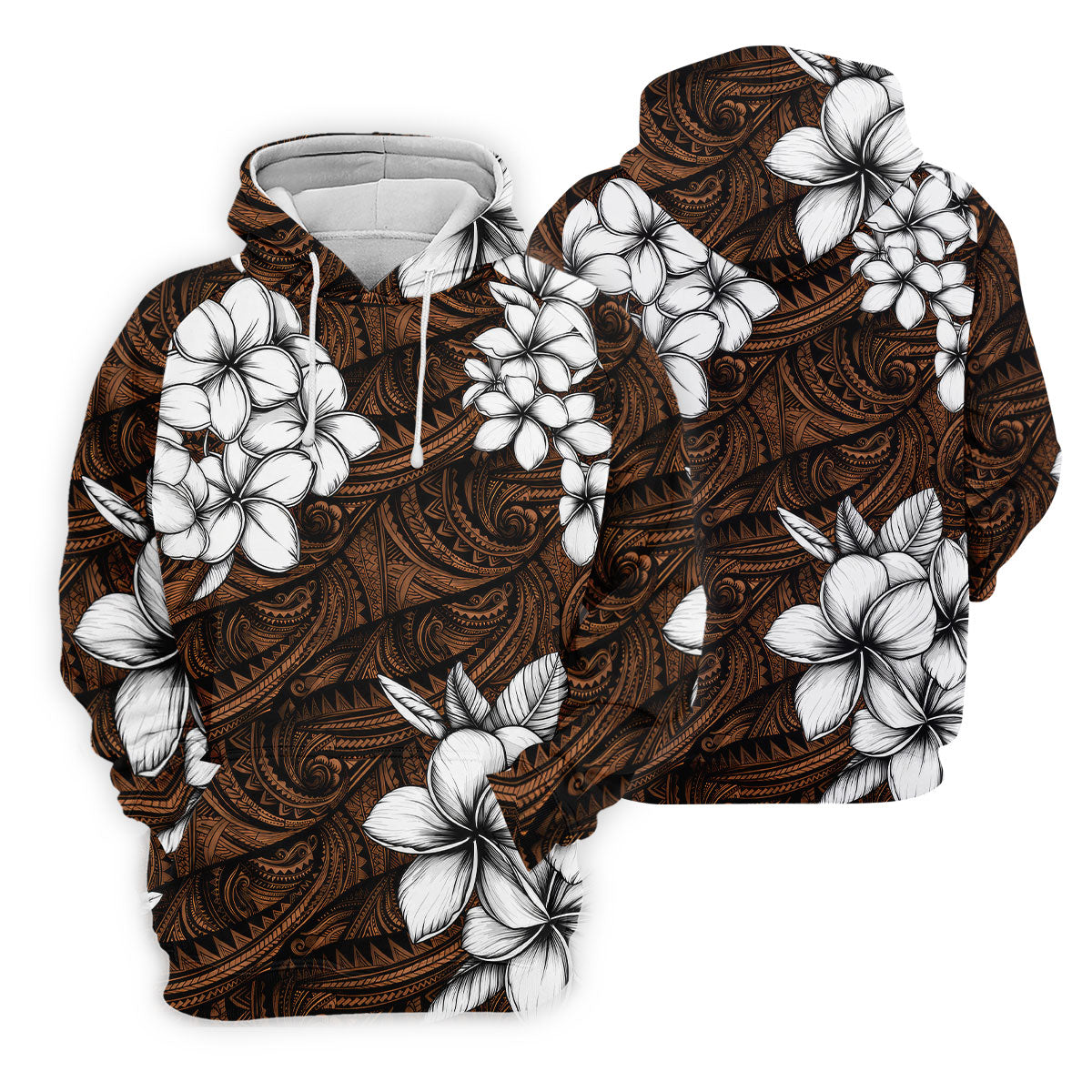 Polynesian Tribal Pattern Hawaiian Golf Shirt, Men's Golf Shirt, Polo Shirts For Men