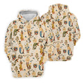 Mermen Rise And Shine Men's Funny Golf Shirts, Gay Pride Month Celebrate Golf Shirts For Men