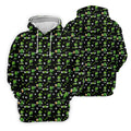 Three Leaf Clover Golf And Beer St Patrick's Day Black Golf Shirt, Women's Golf Shirts, Ladies Golf Polos