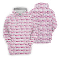 Middle Finger Pink Ribbon Breast Cancer Golf Shirt, Women’s Golf Polo, Ladies Golf Shirts