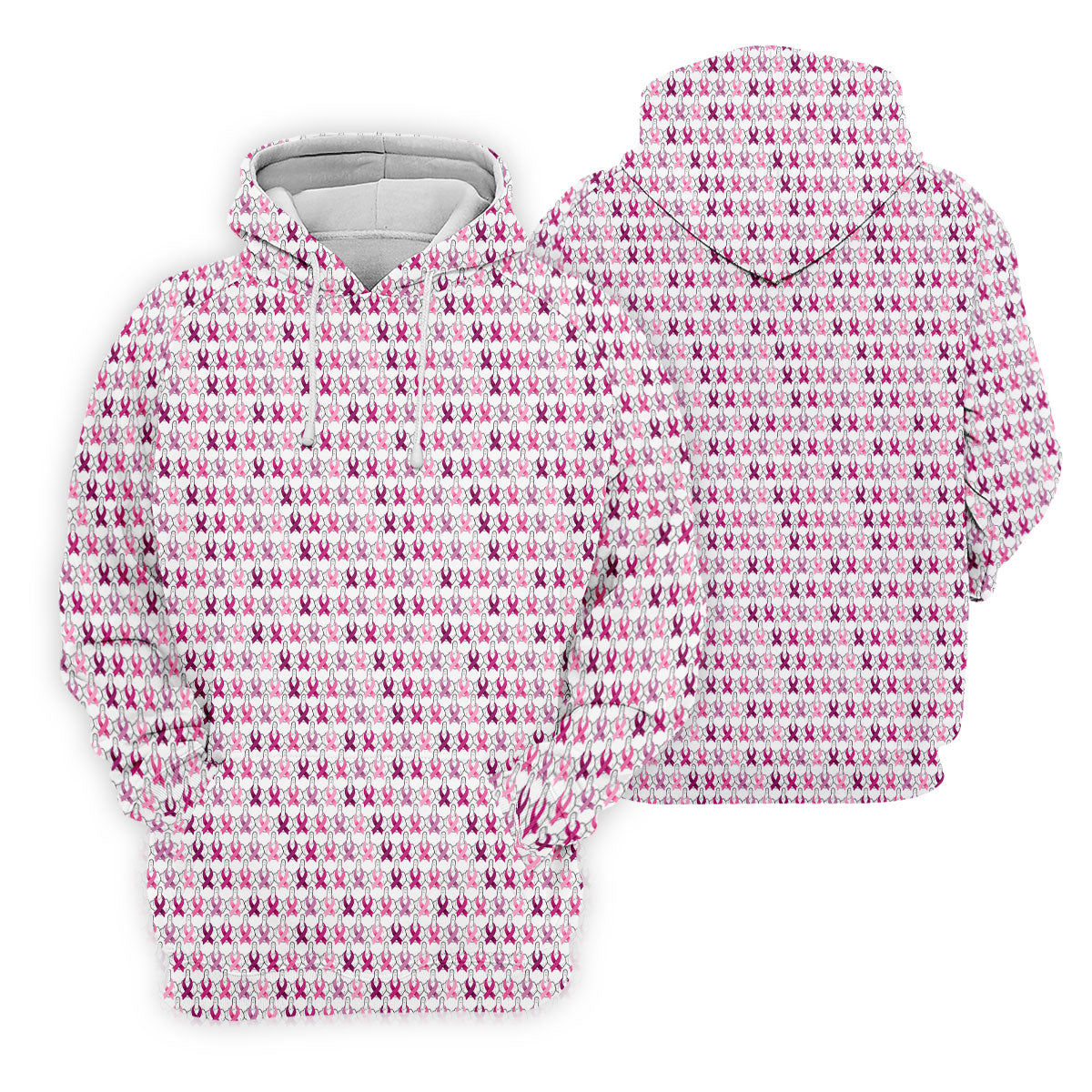 Middle Finger Pink Ribbon Breast Cancer Golf Shirt, Women’s Golf Polo, Ladies Golf Shirts