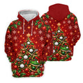 Golf Ball And Club Tree Christmas Golf Shirt, Ladies Golf Shirts, Golf Tops For Women