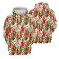 Tropical Cephalopods Among Seaweed  Hawaiian Golf Polo, Golf Tops For Men, Golfing Apparel