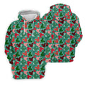 Adorable Cartoon Characters Xmas Golf Shirts, Cute Women's Golf Clothes, Ladies Golf Polos, Christmas Golf Shirt