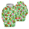 Funny Pickle Tomato Chili Tropical Hawaiian Golf Shirt, Mens Golf Polo, Printed Golf Shirts