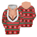Funny Sexy Cleavage Christmas Golf Shirt, Golf Shirts For Men, Mens Golf Apparel