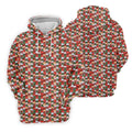Fun Christmas Colorful Shirts For Men, Naughty Christmas Golf Shirt, Polo Shirts For Men, Golfing Apparel