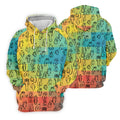 Funny Penis Doodle Color Block Golf Polo Shirt, Men's Golf Polo, Printed Golf Shirts