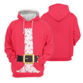 Funny Santa Claus Golf Tops For Men, Christmas Golf Shirt, Polo Shirts For Men, Christmas Golf Shirt
