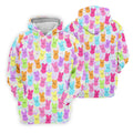 Pastel Easter Peeps Women Golf Top, Cute Golf Outfit, Fun Women's Golf Shirts, Ladies Golf Shirts