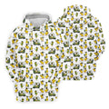 Funny Duck And Golf Cart Pattern Polo Shirt, Womens Golf Polo, Golf Apparel For Women