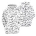 Floral Boobs Line Art Golf Polo Shirt, Women's Golf Shirts, Golf Apparel For Women