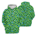 Golf Course Layout Golf Shirt, Fairway Water Hazard Pattern, Golf Shirt For Men